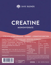 Creatine monohydrate by Bare Blends