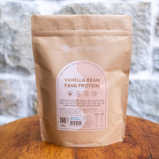 Vanilla and Cacao fava protein bundle by Bare Blends